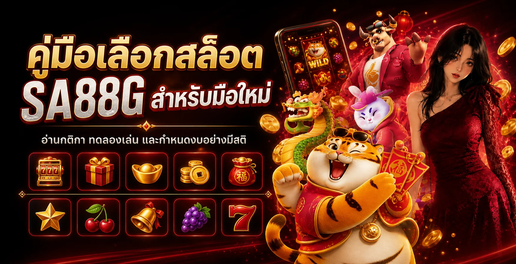 SA88G วิธีเลือกเกมสล็อตสำหรับมือใหม่แบบมีข้อมูล